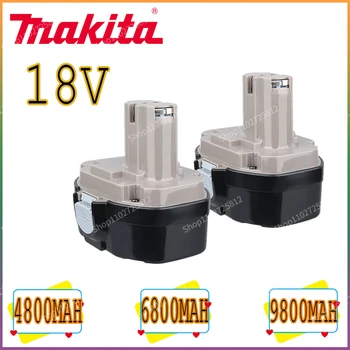 Makita 18V Аккумулятор 6800Ah 9800 мАч 4800 мАч Ni-MH Аккумулятор ReplaceMakita PA18 1822 1823 1833 1834 1835 1835F 192828-1 192829-9