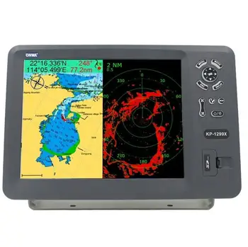 ONWA KP-1299X (новинка!) Морской GPS-навигатор 5 в 1 + приемоответчик АИС класса В + Эхолот + Функция морского радара