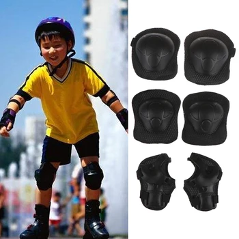 Детское защитное снаряжение Для скейтбординга, мини-велосипеда, Защитное снаряжение, Наколенники, Защитное снаряжение для экстремальных видов спорта