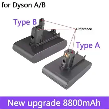 Для Dyson 22,2 В 28000 мАч Тип A/B Литий-ионный Вакуумный Аккумулятор для Dyson DC35 DC45 DC31 DC34 DC44 DC31 Animal DC35 Animal